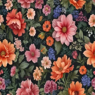 floral phone background