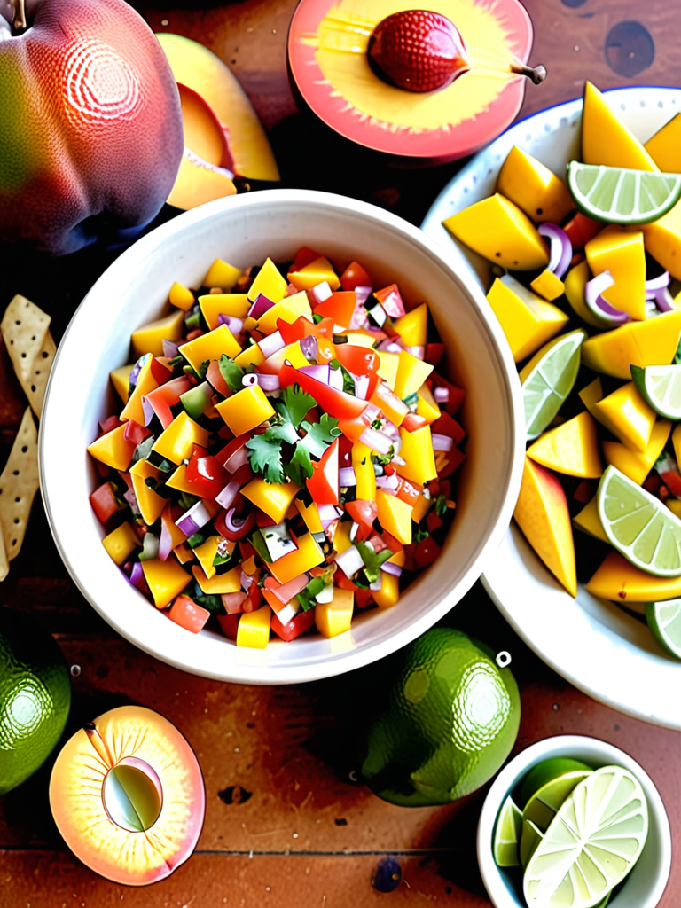 mango peach salsa santa barbara