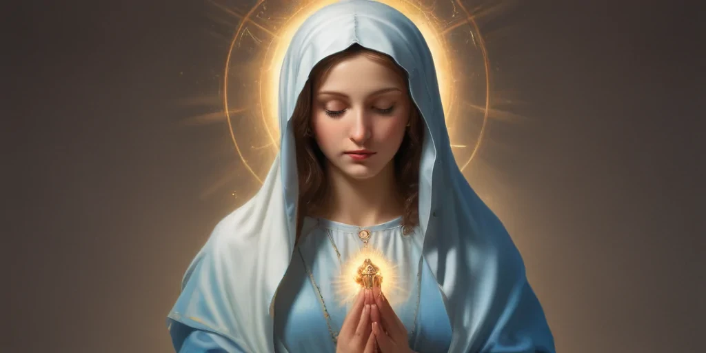 virgin mary clipart
