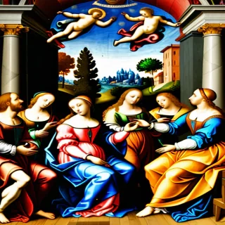 renaissance art wallpaper