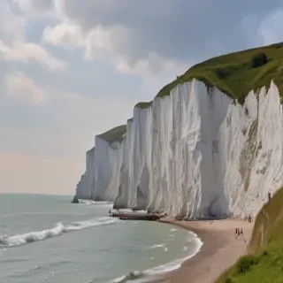 white cliffs of dover