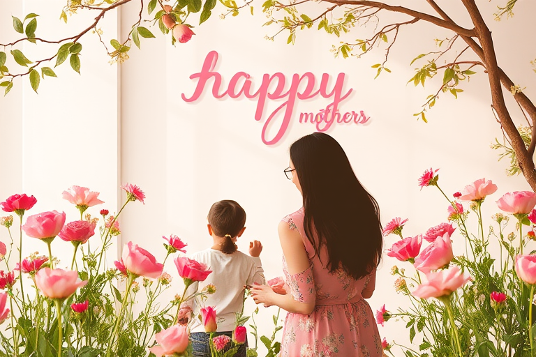 happy mothers day aesthetic