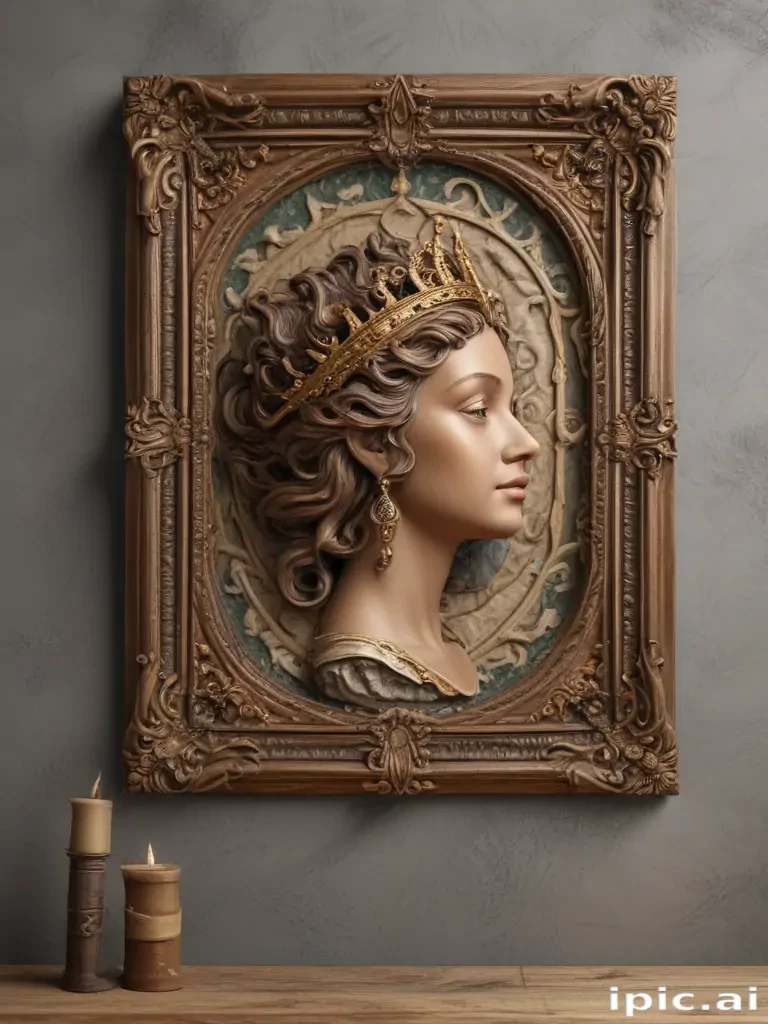 mockup wall art
