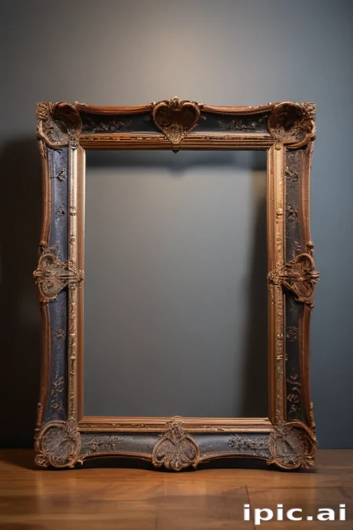 transparent photo frame