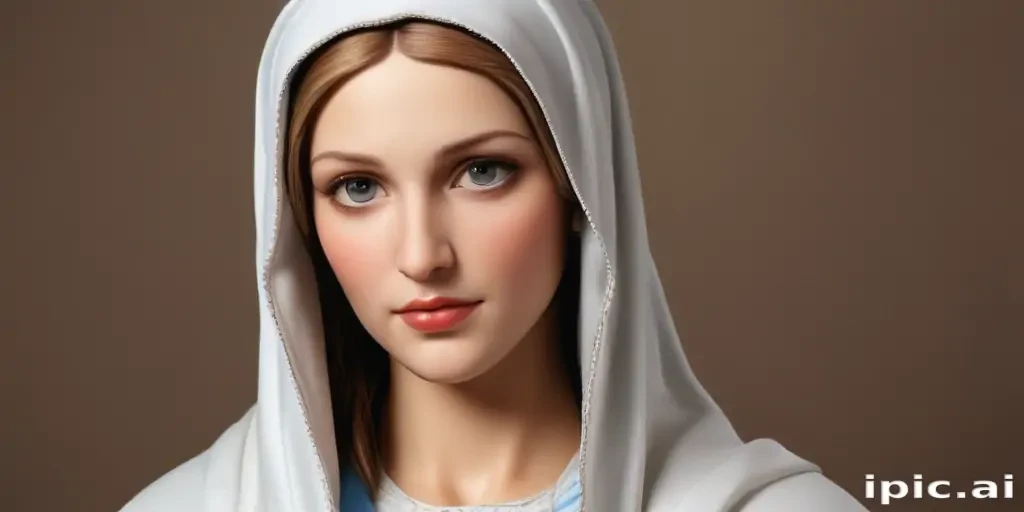 virgin mary clip art