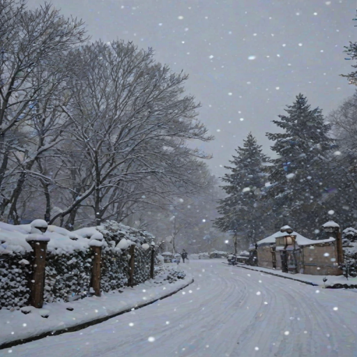 snow falling png
