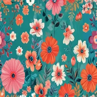 floral computer background