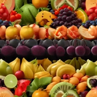cartoon fruit
