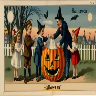 public domain images halloween