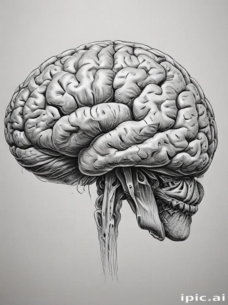 brain sketch