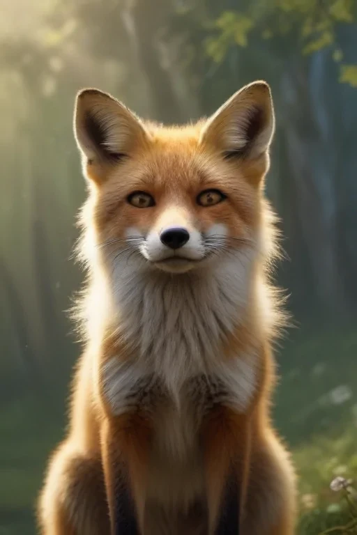 background fox