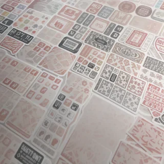 sticker texture