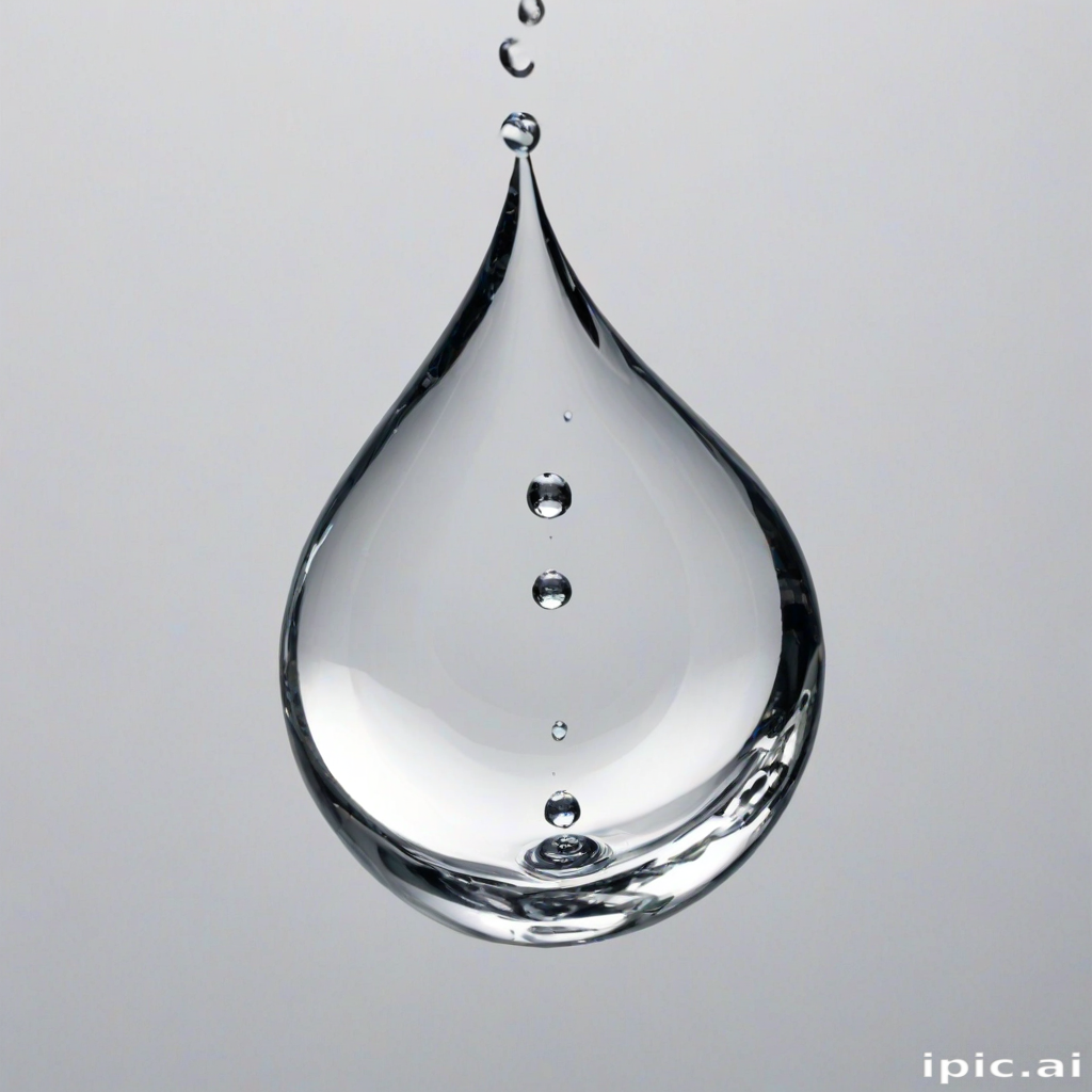 water drop transparent