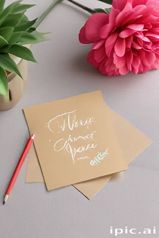 greeting card mockup
