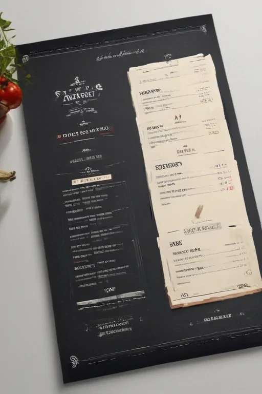 restaurant menu mockup free