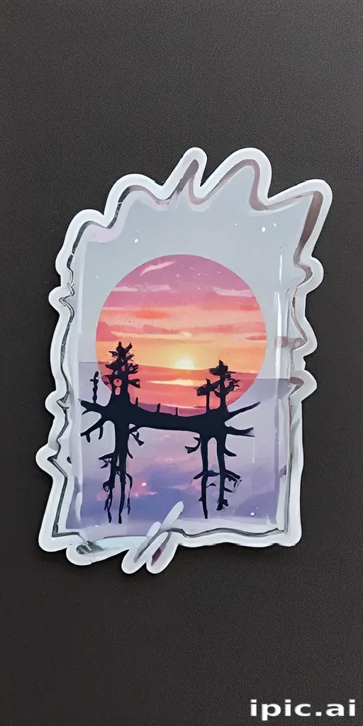 transparent aesthetic stickers