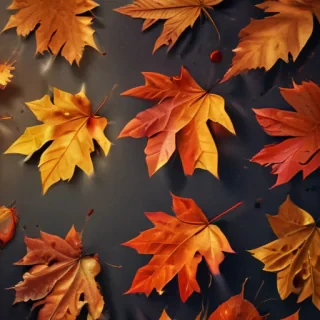 autumn leaves iphone wallpaper