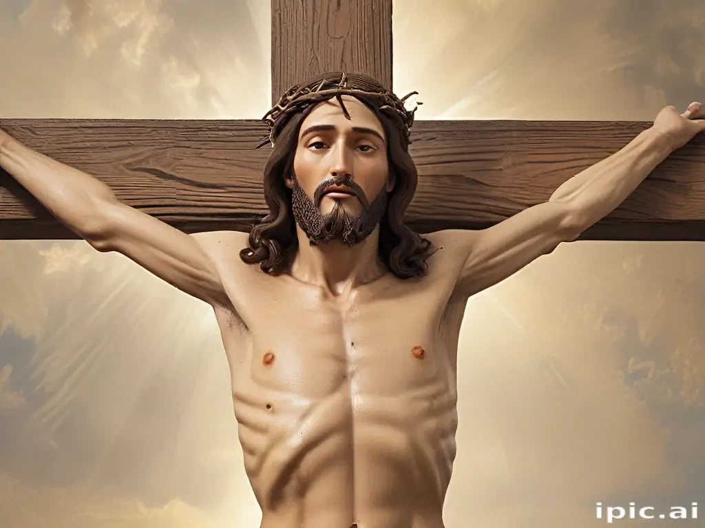 image of jesus on the cross