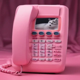 pink phone background