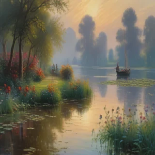 claude monet wallpaper
