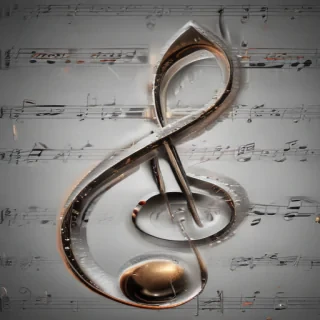 music note transparent