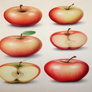 apple drawings