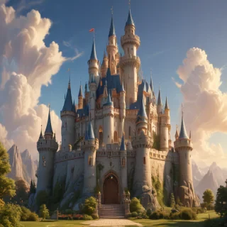 cartoon castle