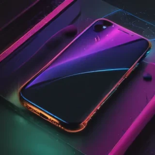 neon wallpaper iphone