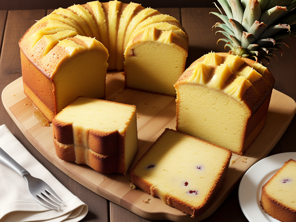 recipe for pineapple pound cake