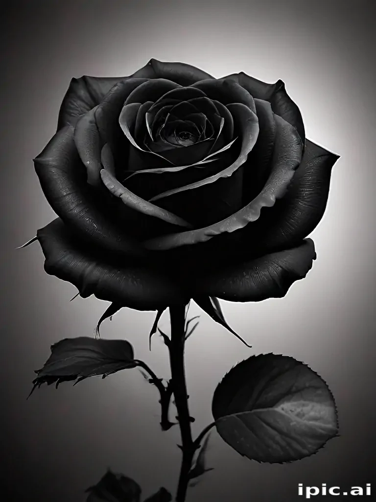 black rose background