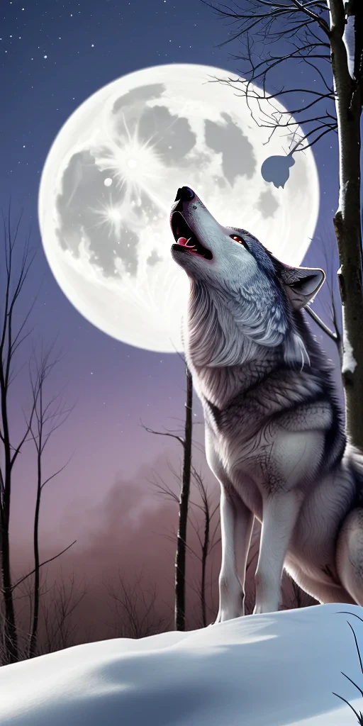 wolf howling