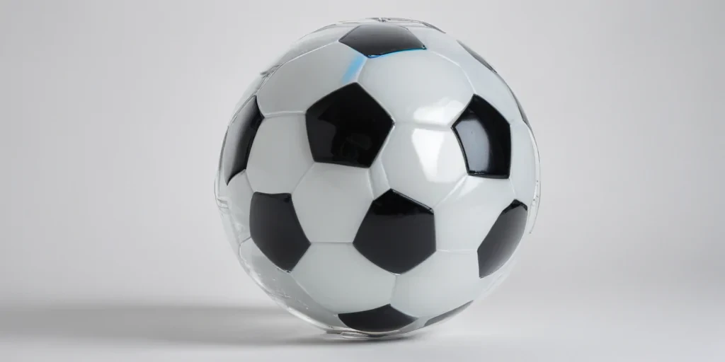 transparent soccer ball