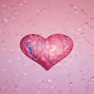 aesthetic heart wallpaper