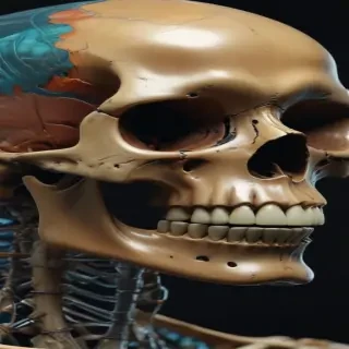 skeleton transparent