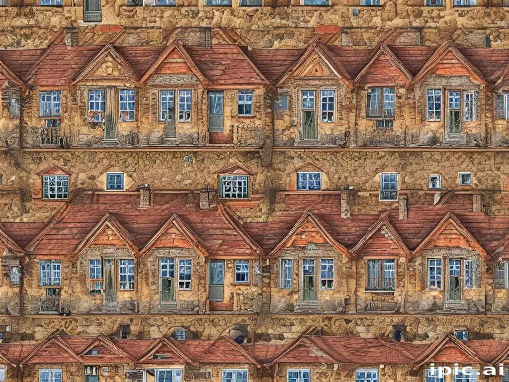 background of a house