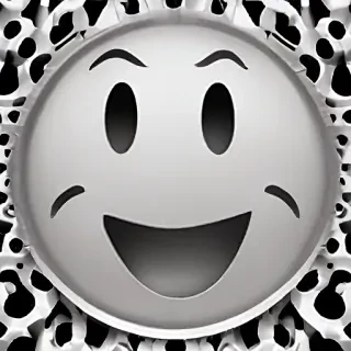 happy face transparent