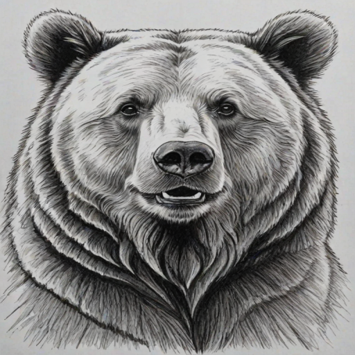 bear pictures to draw