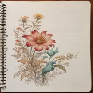notebook paper image