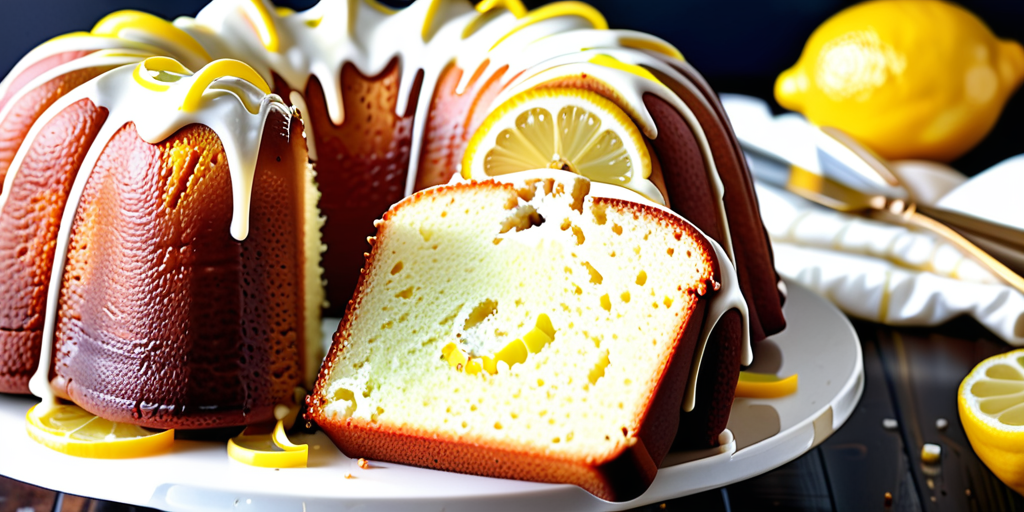 cream cheese lemon pound cake
