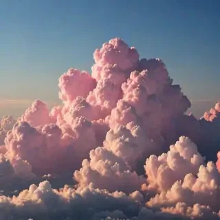 pink clouds wallpaper