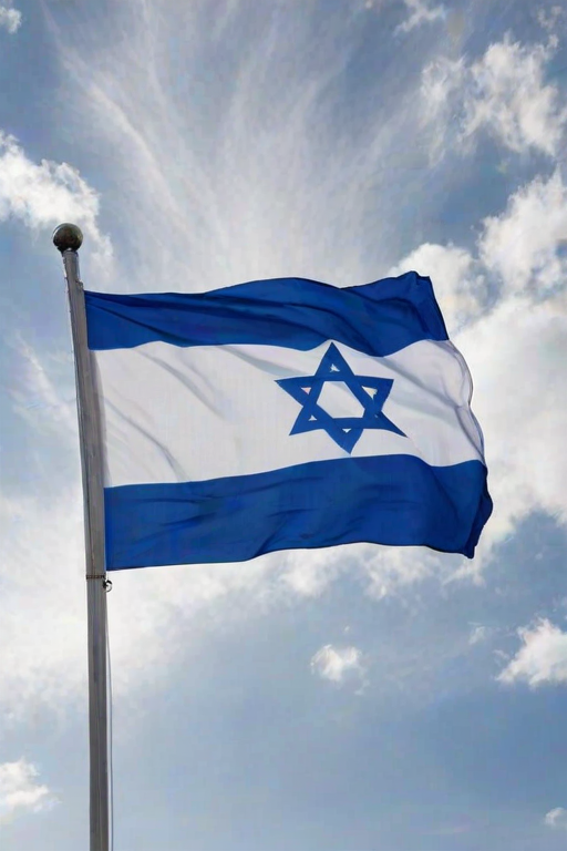 transparent israel flag