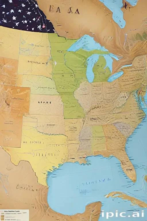 mapa usa