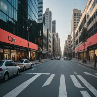 city street background
