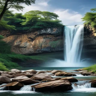 waterfall wallpaper hd