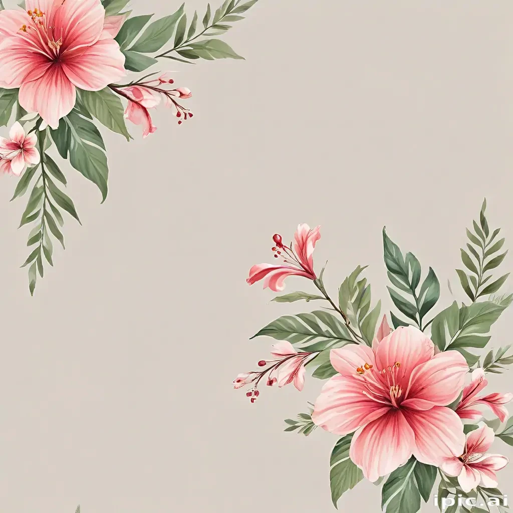 png border flower