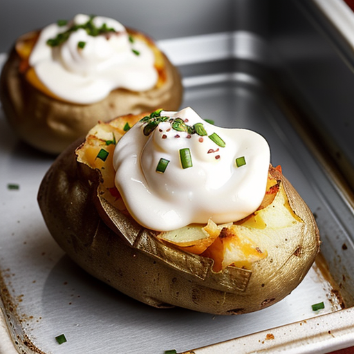 baked potato in oven without foil
