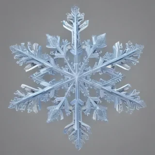 transparent background snowflake clipart