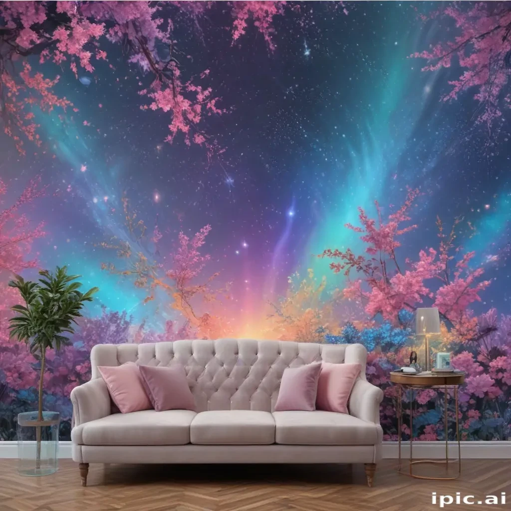 holographic wallpaper