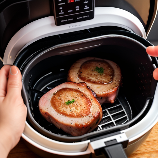 frozen pork chops in air fryer
