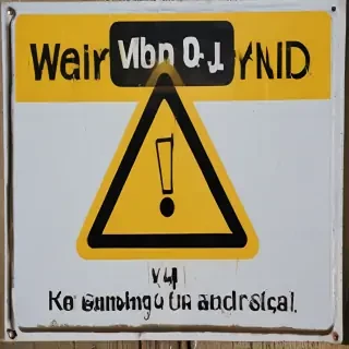warning sign